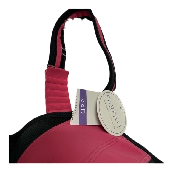 Parfait Active Underwire Sport Bra 36D Pink NEW Reposh NWT - Picture 3 of 7